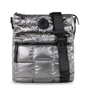 Pajar Women's Black Quilted Crossbody Bag